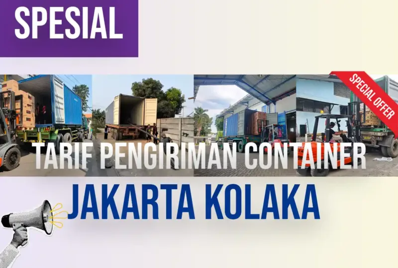Tarif Pengiriman Container Jakarta Kolaka