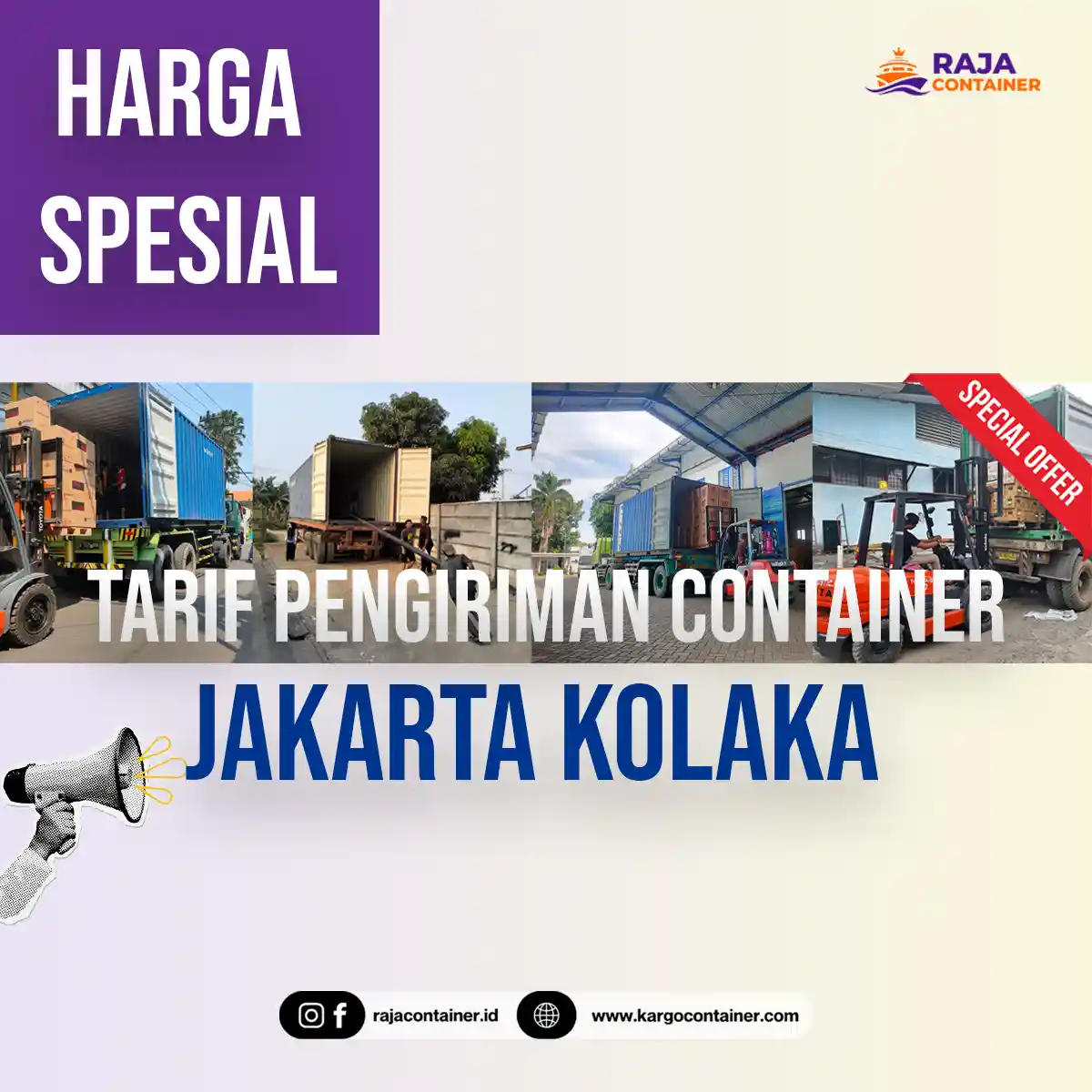 Tarif Pengiriman Container Jakarta Kolaka