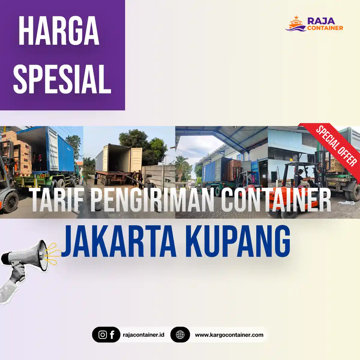 Tarif Pengiriman Container Jakarta Kupang