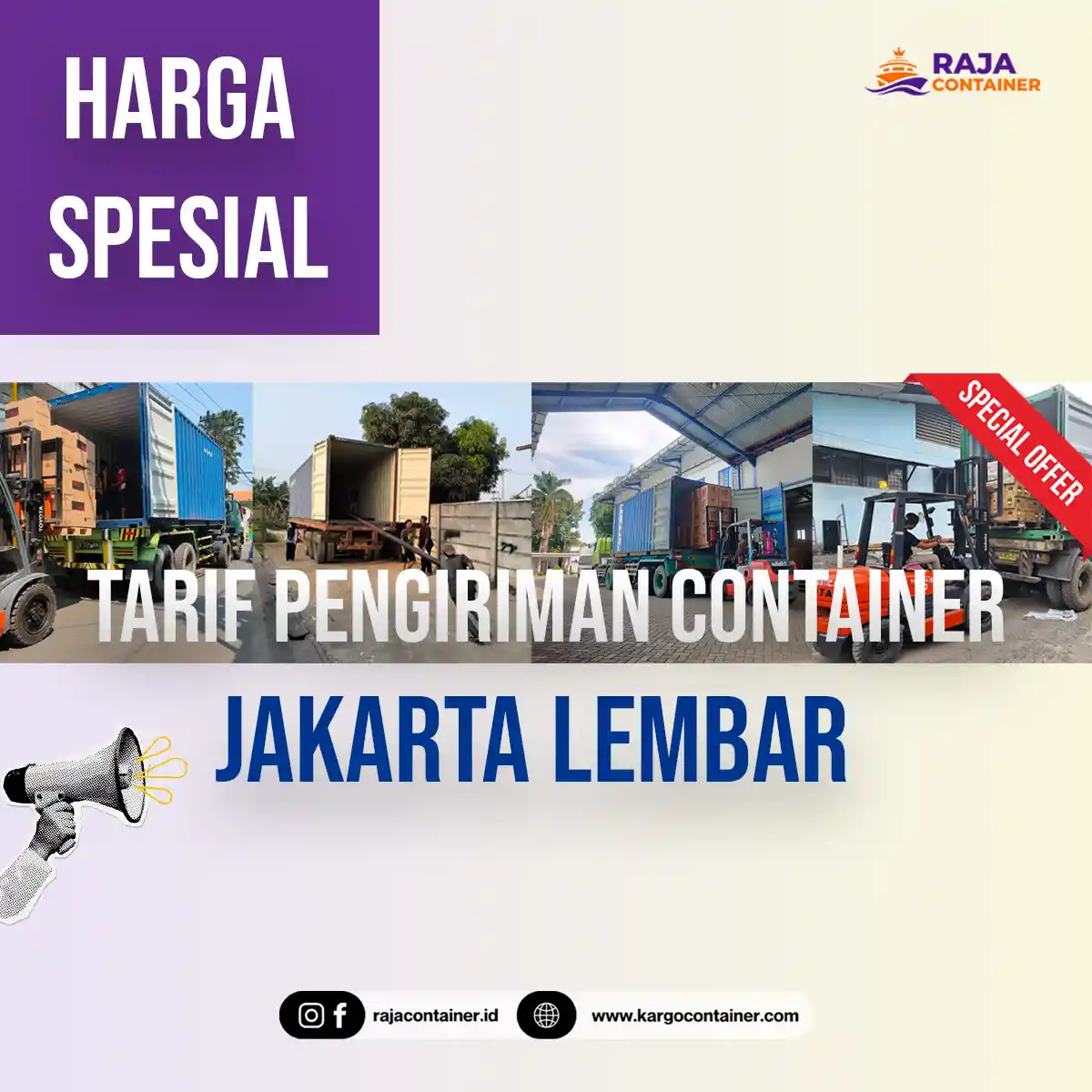 Tarif Pengiriman Container Jakarta Lembar