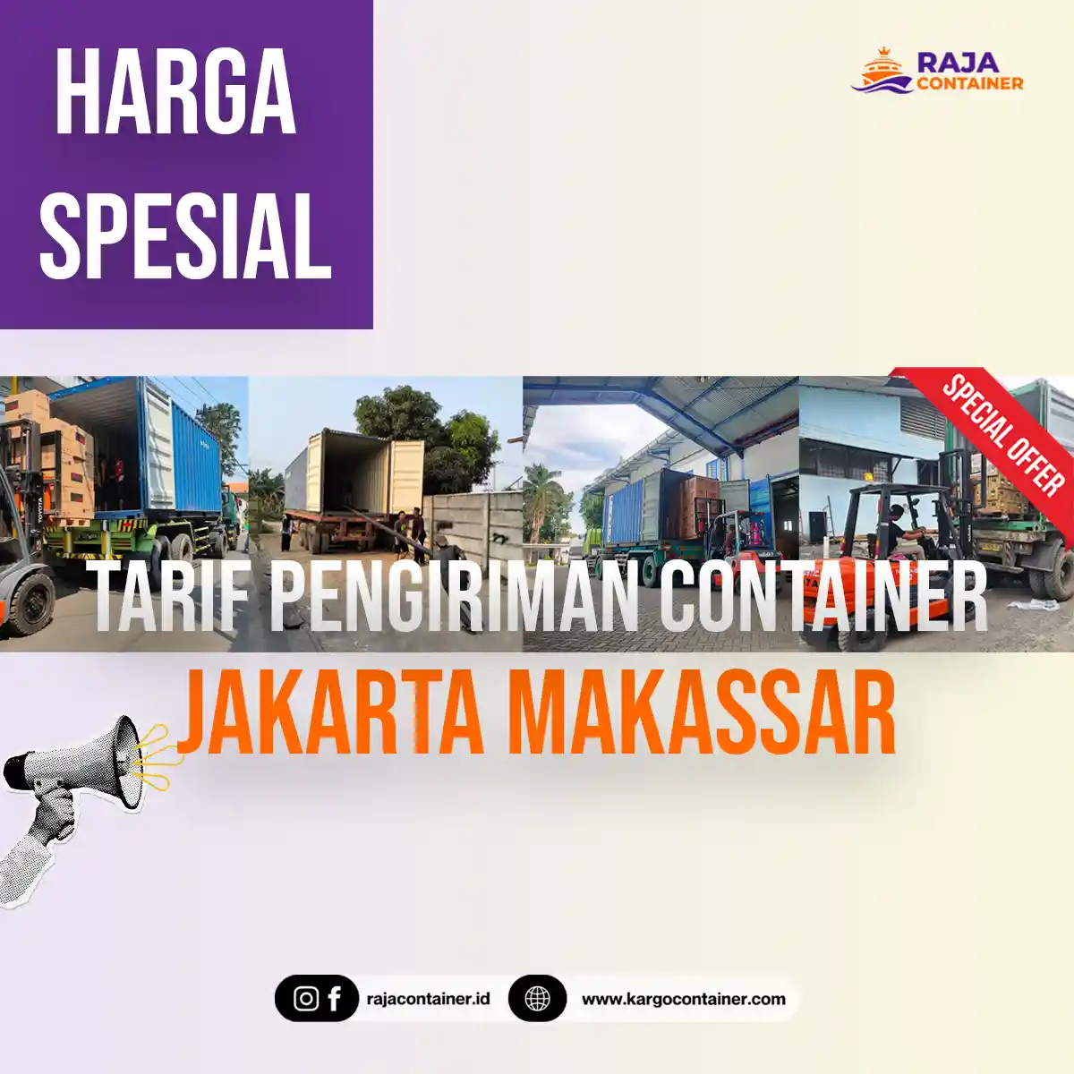 Tarif Pengiriman Container Jakarta Makassar