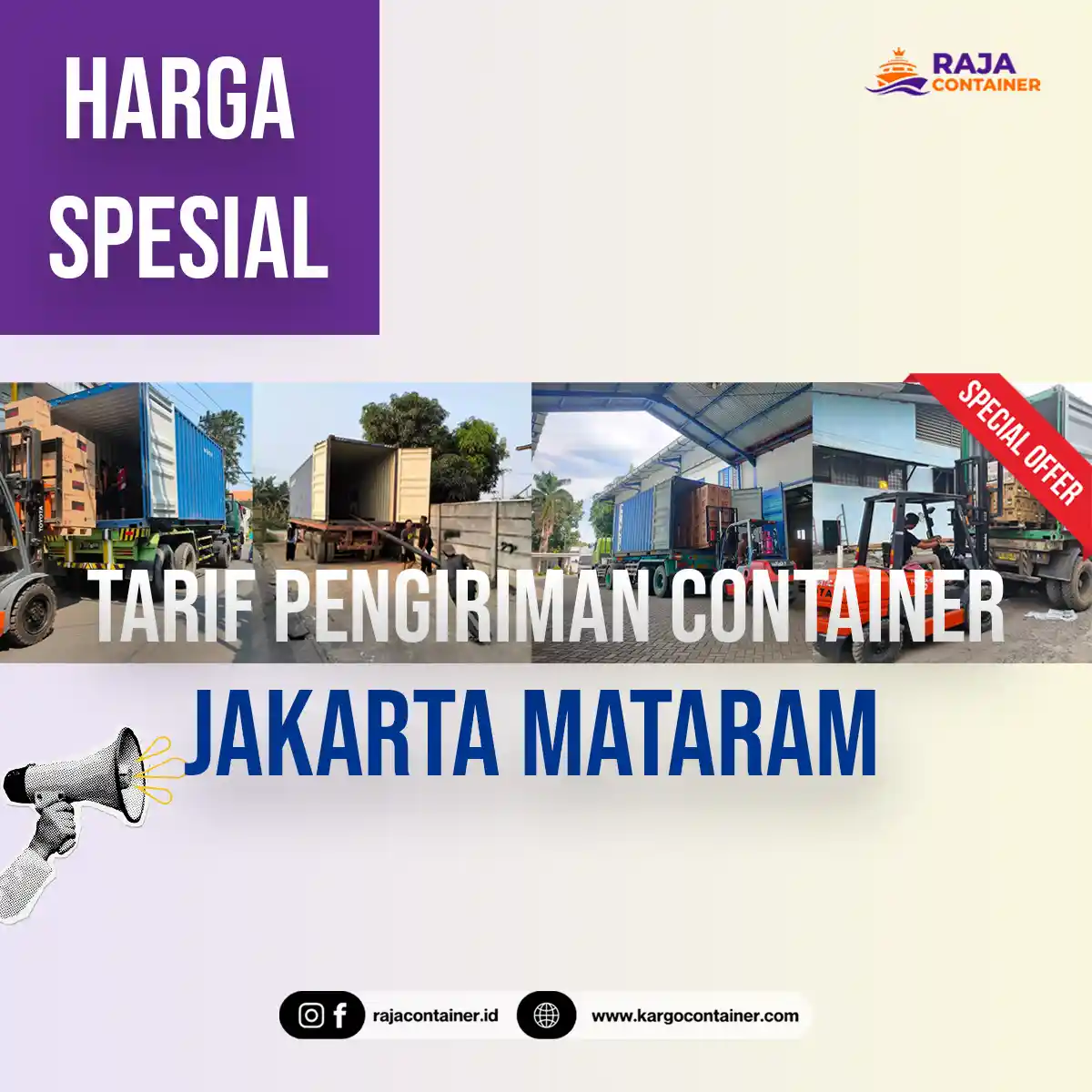Tarif Pengiriman Container Jakarta Mataram