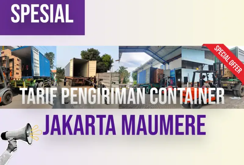 Tarif Pengiriman Container Jakarta Maumere