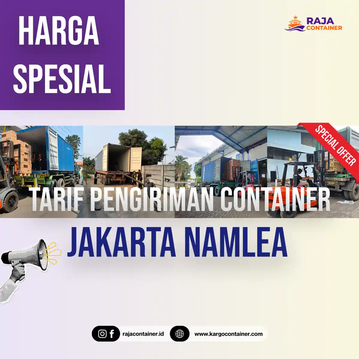 Tarif Pengiriman Container Jakarta Namlea