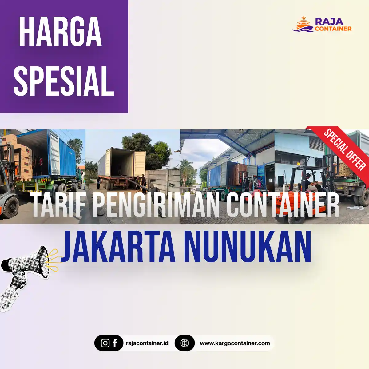 Tarif Pengiriman Container Jakarta Nunukan