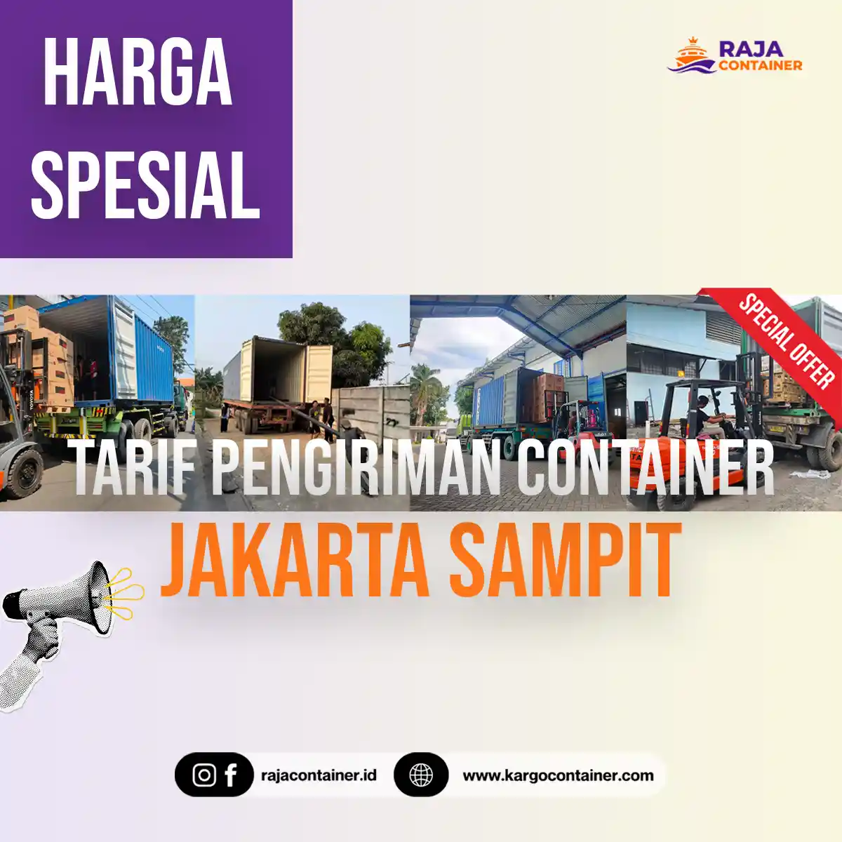Tarif Pengiriman Container Jakarta Sampit