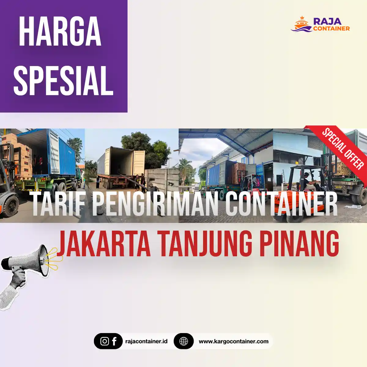 Tarif Pengiriman Container Jakarta Tanjung Pinang