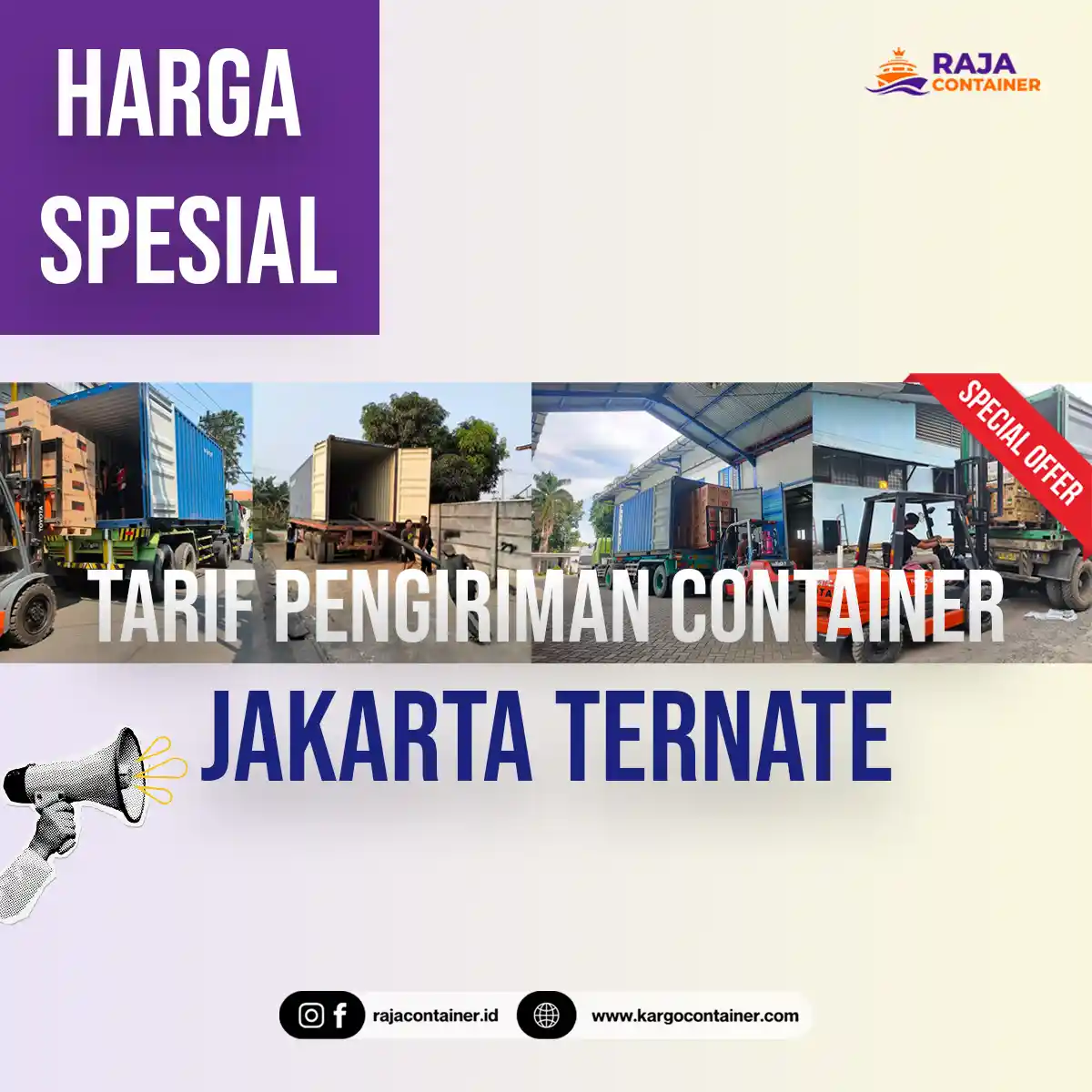 Tarif Pengiriman Container Jakarta Ternate