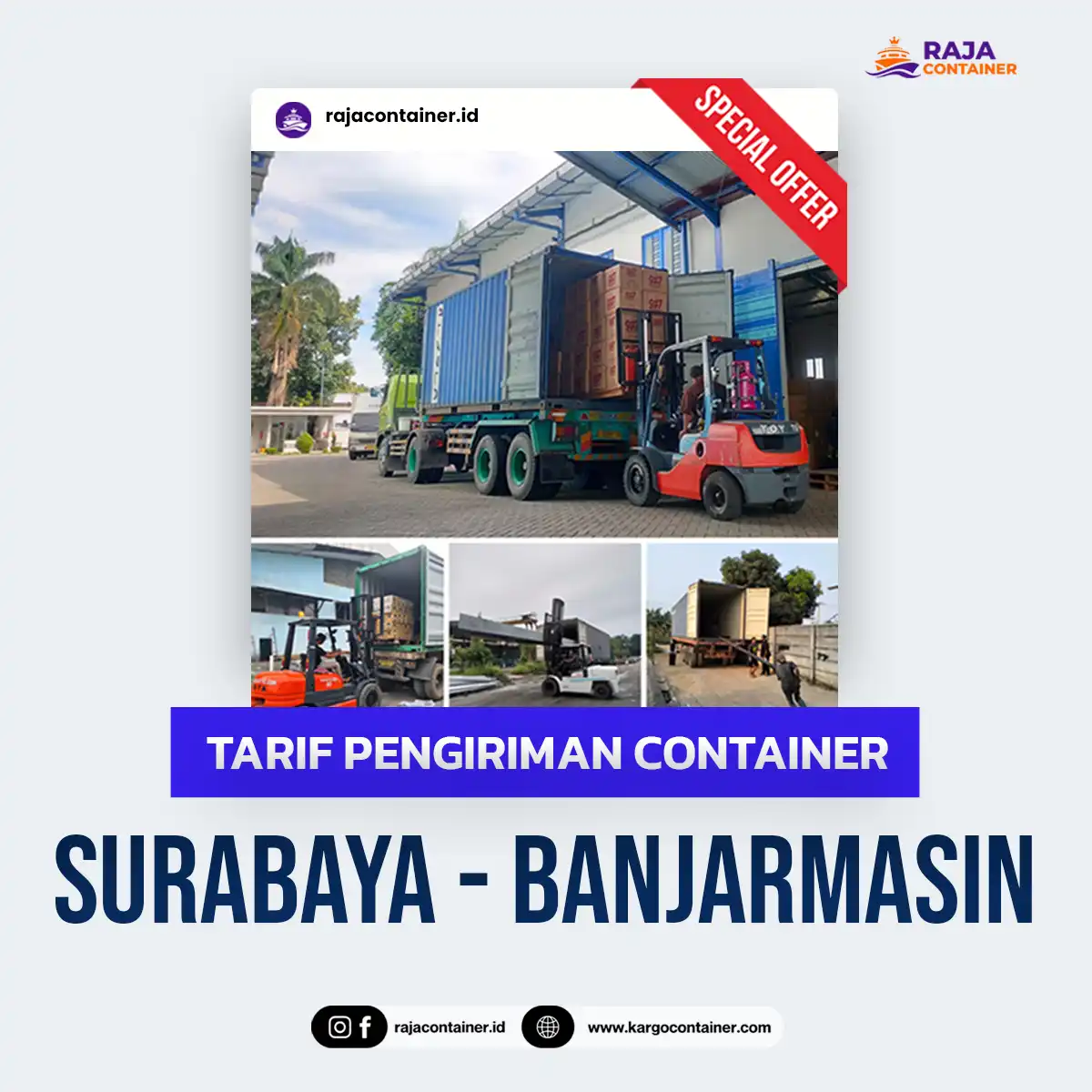 Tarif Pengiriman Container Surabaya Banjarmasin