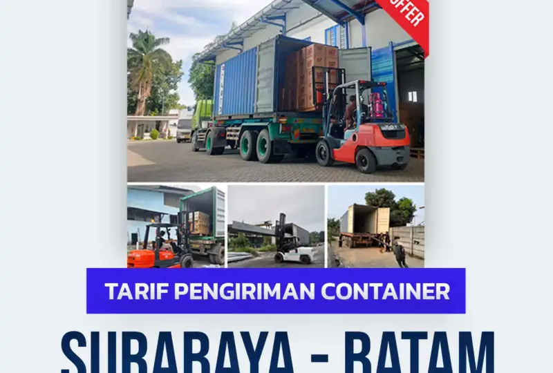Tarif Pengiriman Container Surabaya Batam