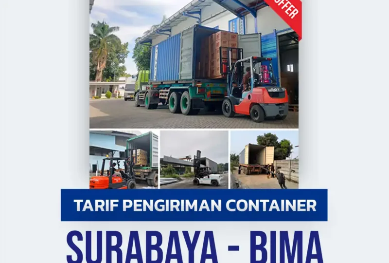 Tarif Pengiriman Container Surabaya Bima