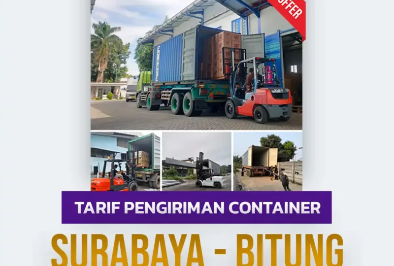 Tarif Pengiriman Container Surabaya Bitung