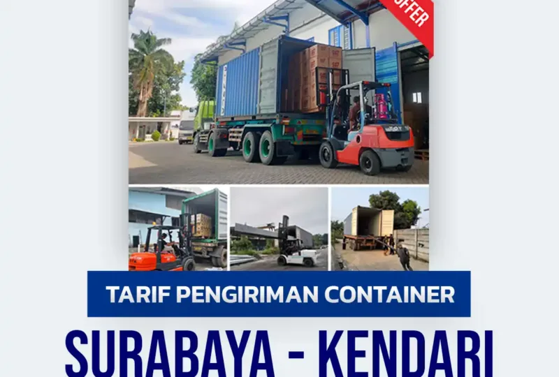 Tarif Pengiriman Container Surabaya Kendari