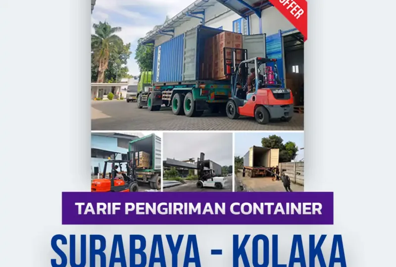 Tarif Pengiriman Container Surabaya Kolaka