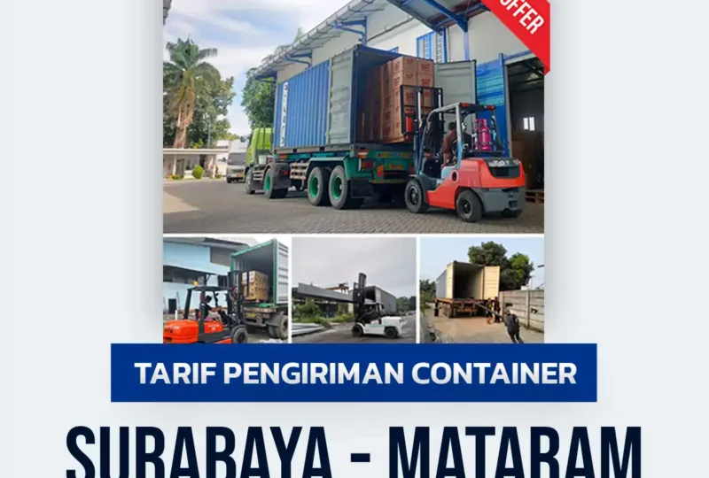 Tarif Pengiriman Container Surabaya Mataram