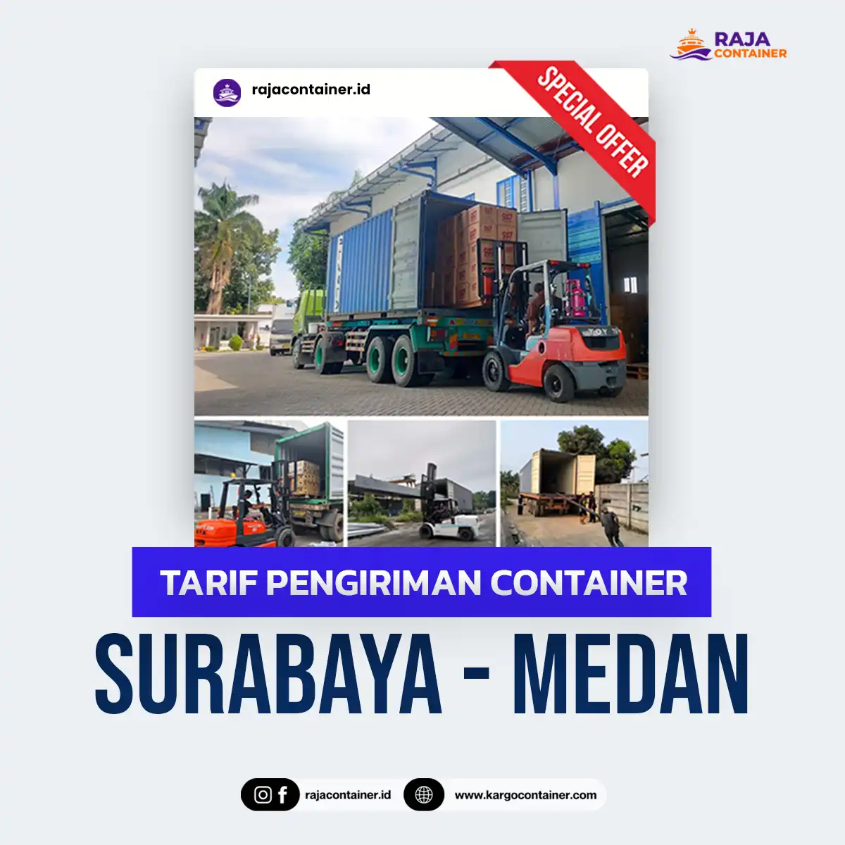 Tarif Pengiriman Container Surabaya Medan