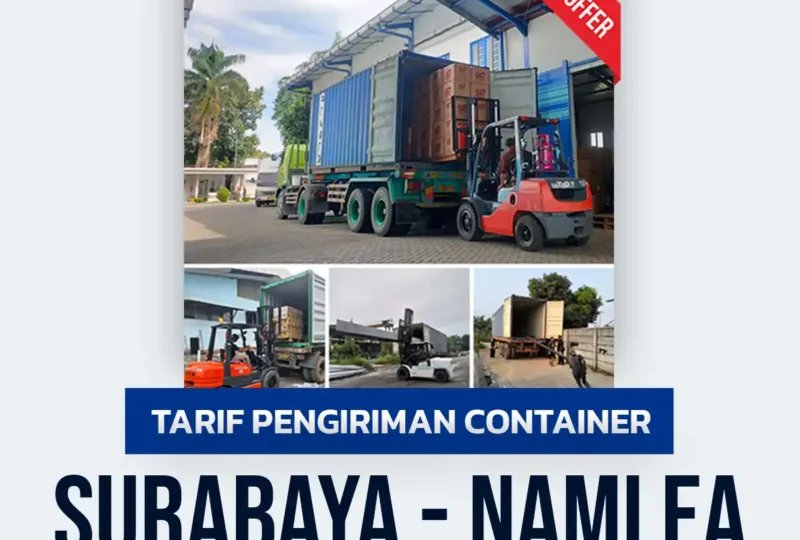 Tarif Pengiriman Container Surabaya Namlea