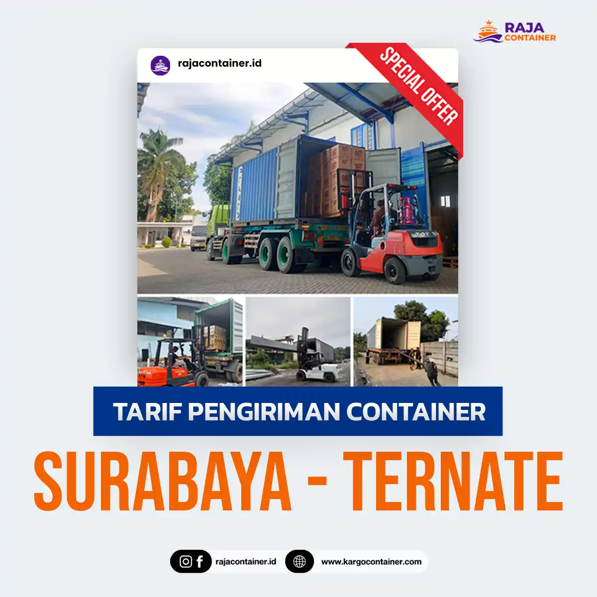 Tarif Pengiriman Container Surabaya Ternate