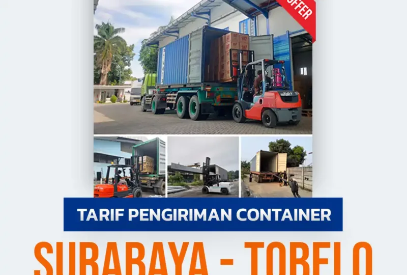 Tarif Pengiriman Container Surabaya Tobelo