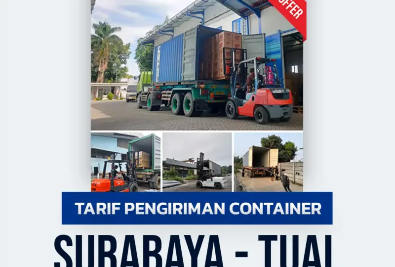 Tarif Pengiriman Container Surabaya Tual