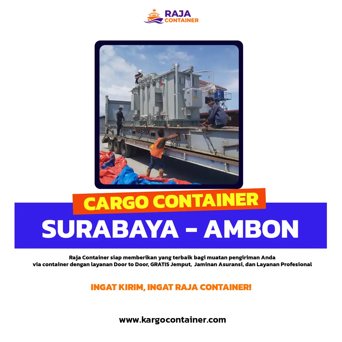 Cargo Container Surabaya Ambon