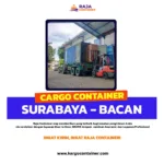 Cargo Container Surabaya Bacan