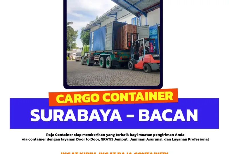 Cargo Container Surabaya Bacan