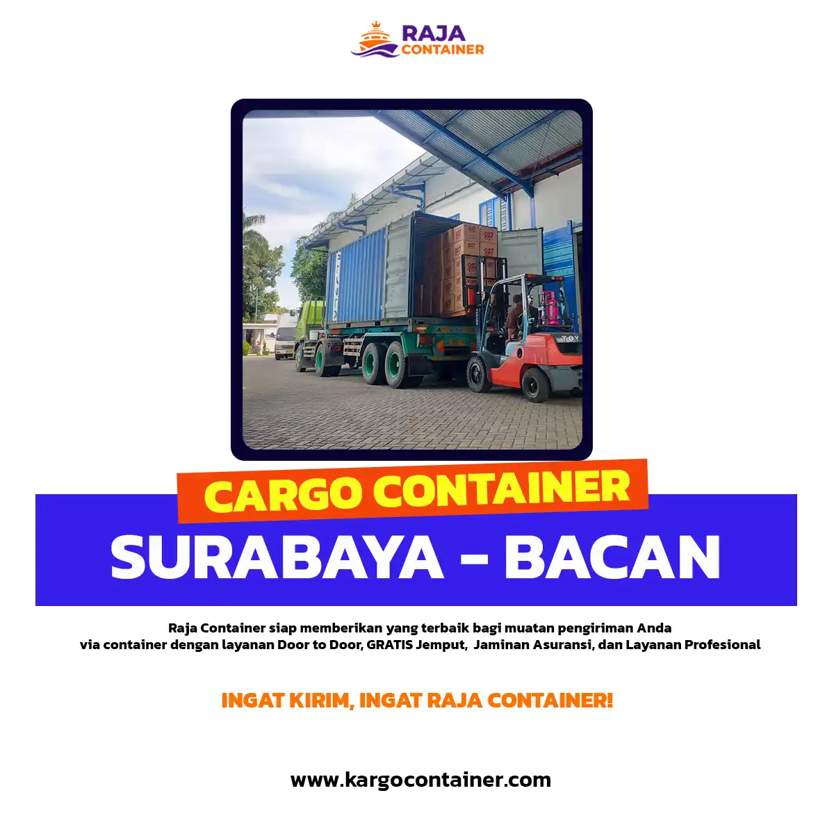Cargo Container Surabaya Bacan