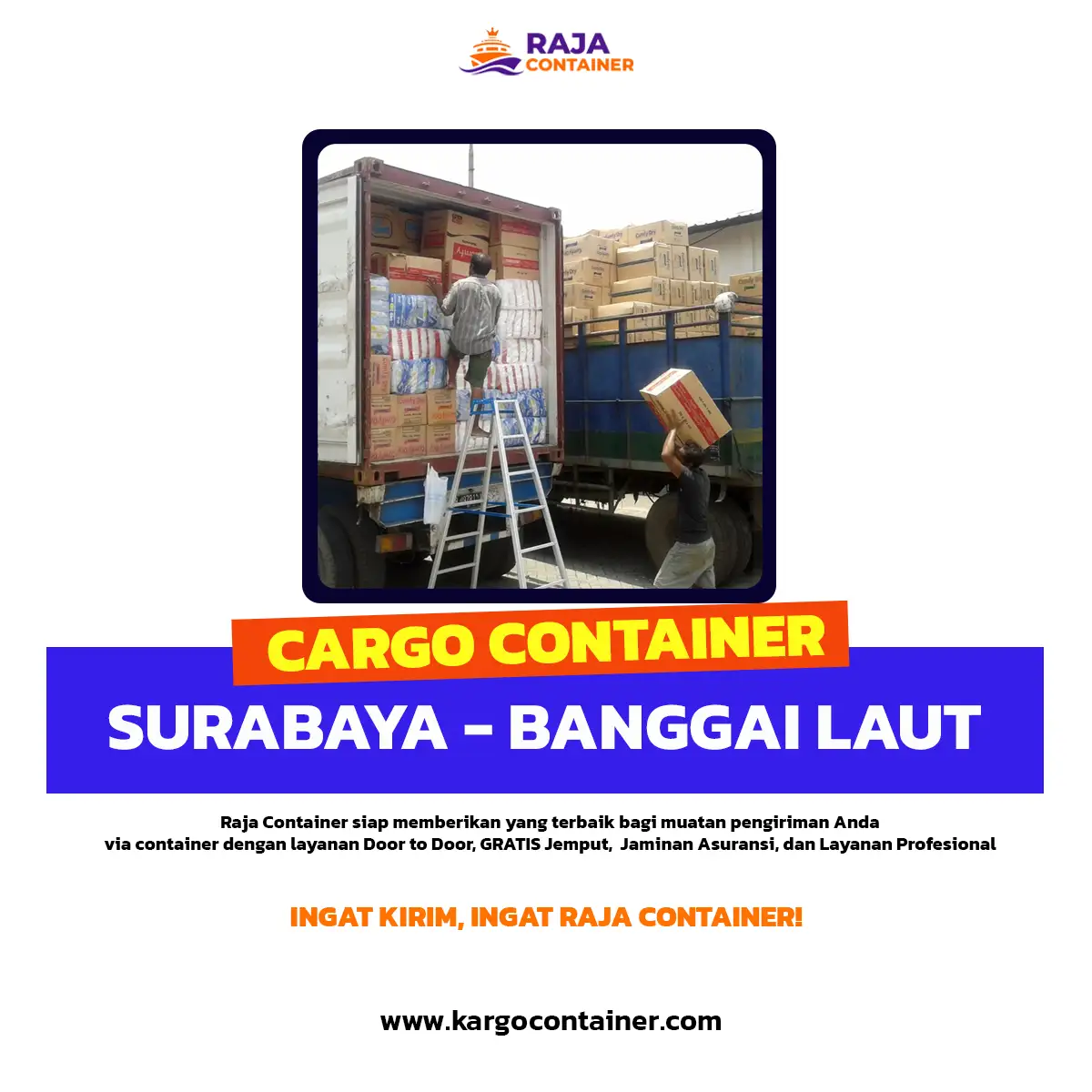 Cargo Container Surabaya Banggai Laut