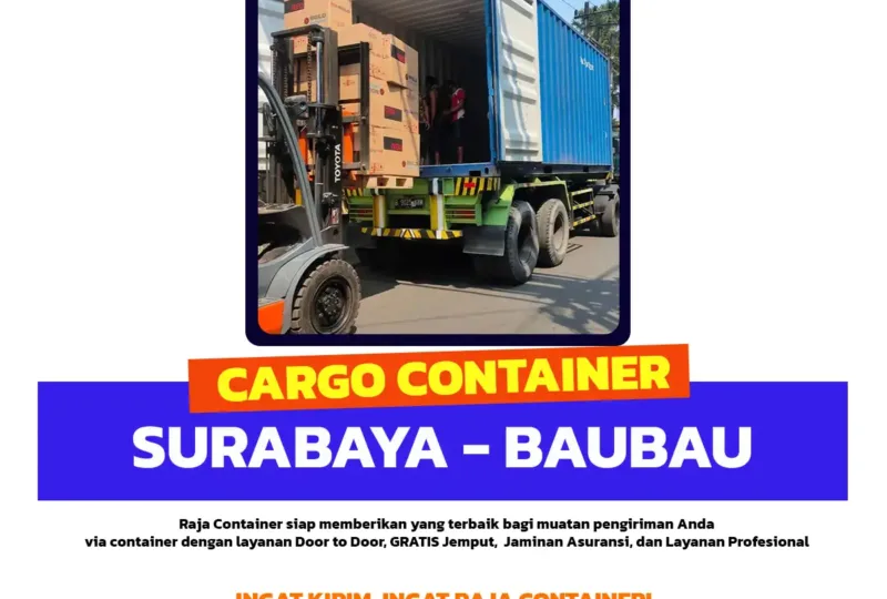 Cargo Container Surabaya Baubau