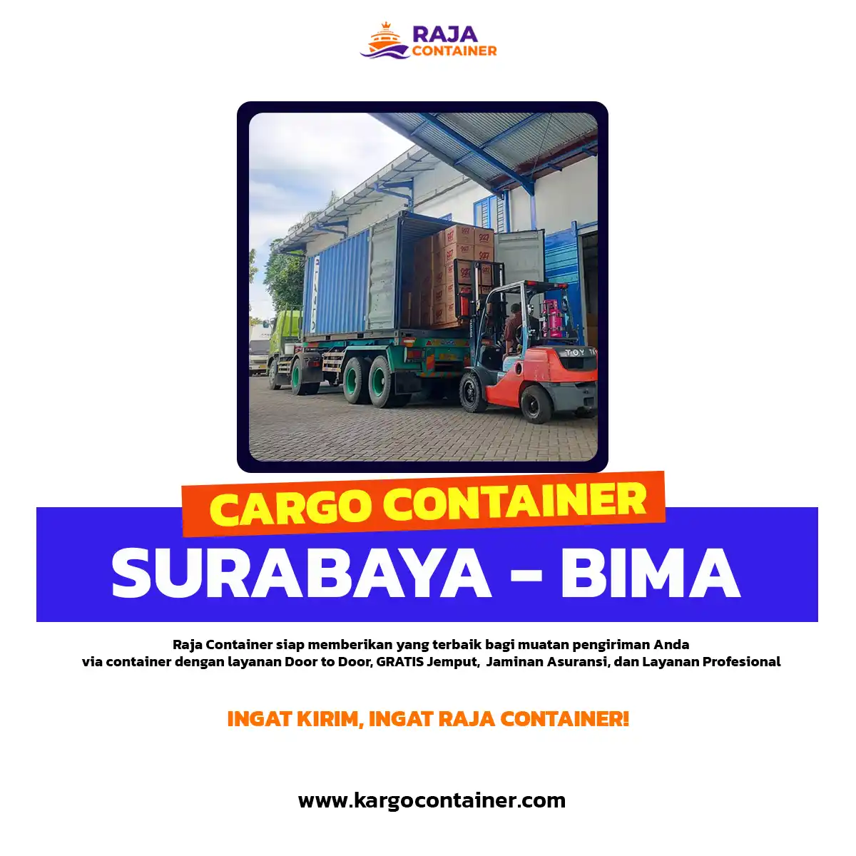 Cargo Container Surabaya Bima