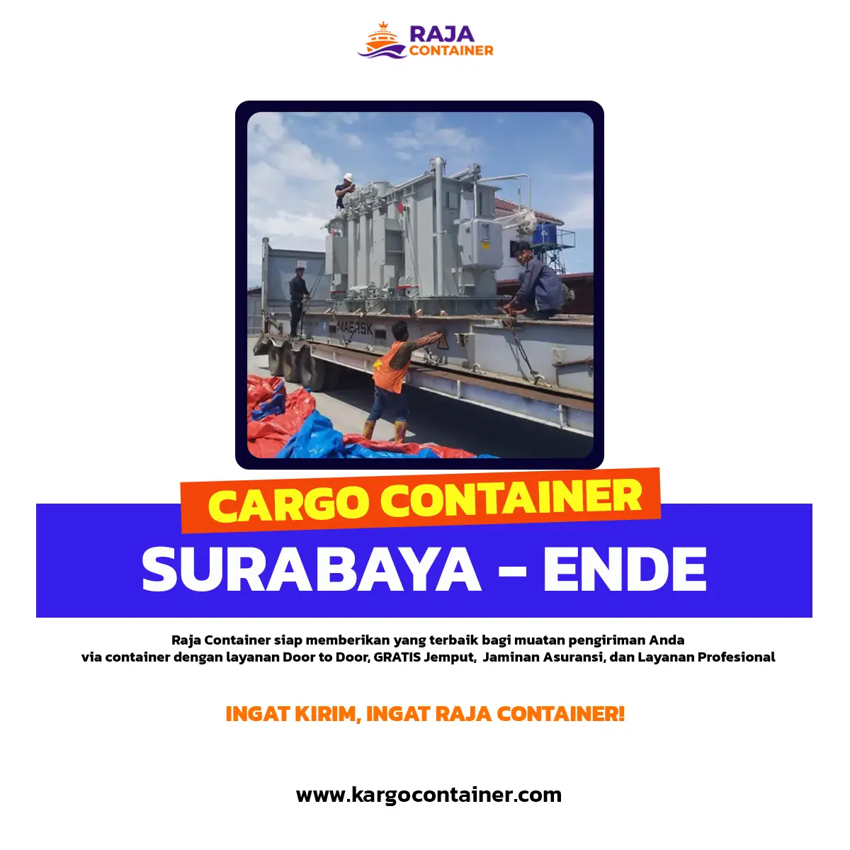 Cargo Container Surabaya Ende
