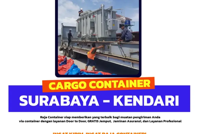 Cargo Container Surabaya Kendari