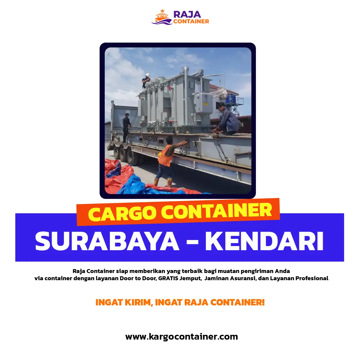 Cargo Container Surabaya Kendari