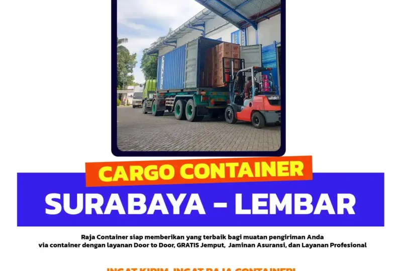 Cargo Container Surabaya Lembar