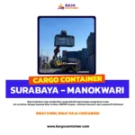 Cargo Container Surabaya Manokwari
