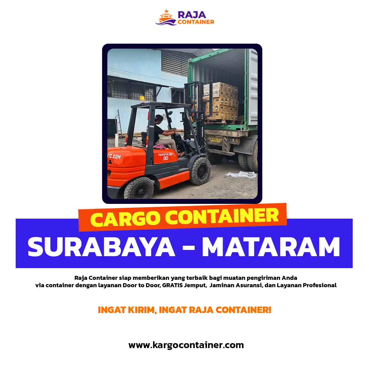 Cargo Container Surabaya Mataram