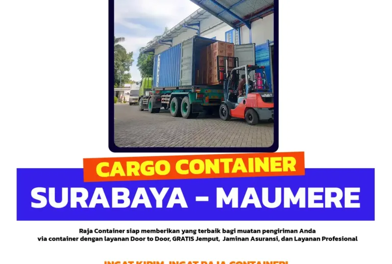 Cargo Container Surabaya Maumere