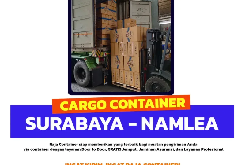 Cargo Container Surabaya Namlea
