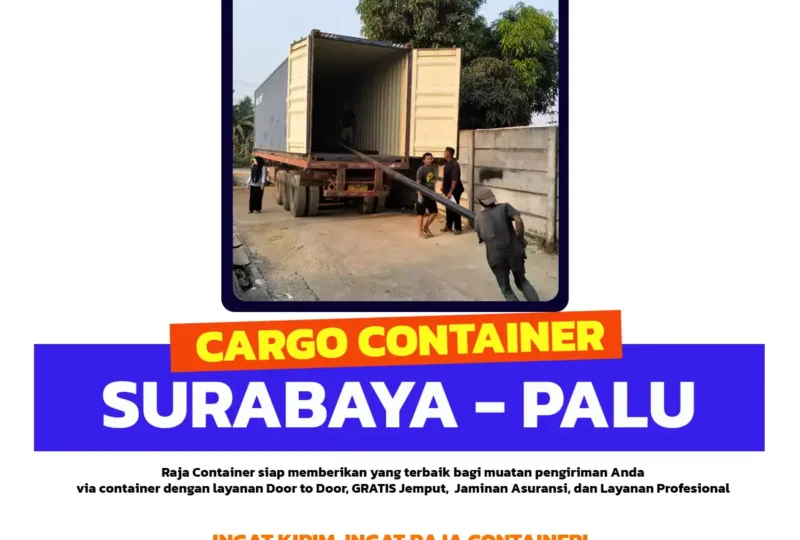 Cargo Container Surabaya Palu