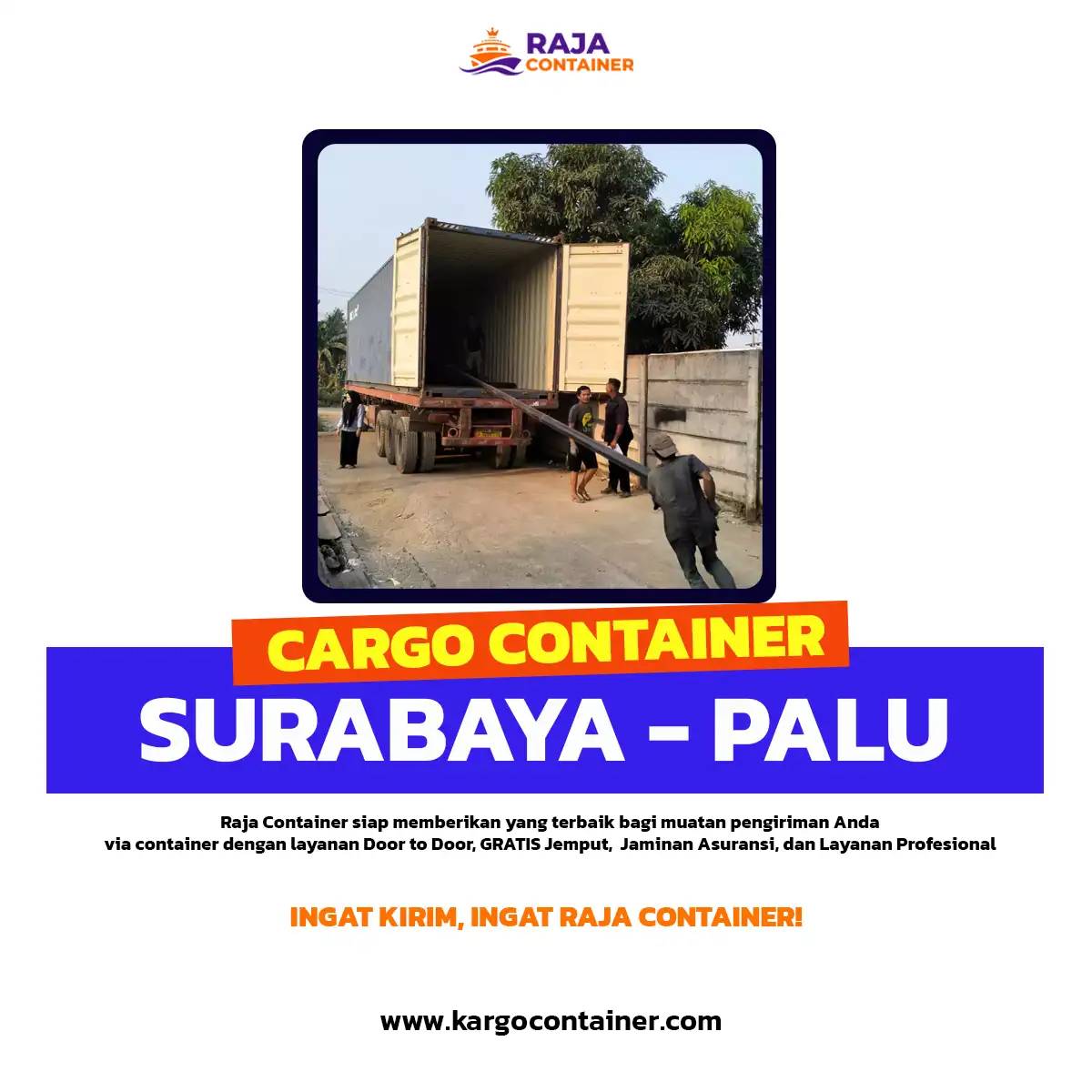 Cargo Container Surabaya Palu