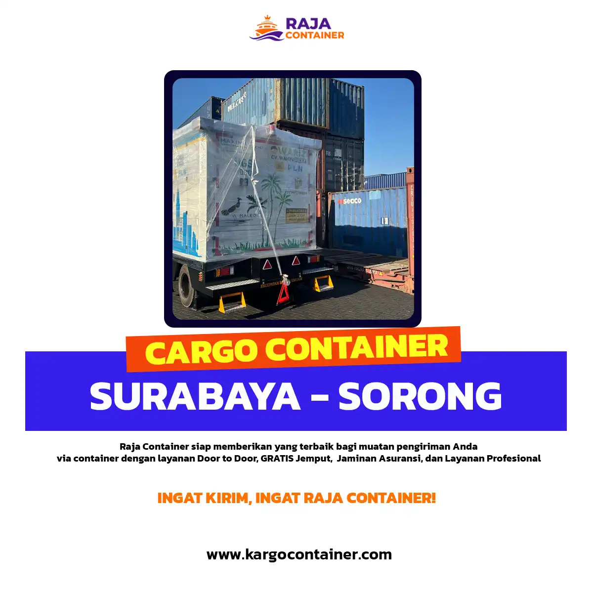 Cargo Container Surabaya SorongCargo Container Surabaya Sorong