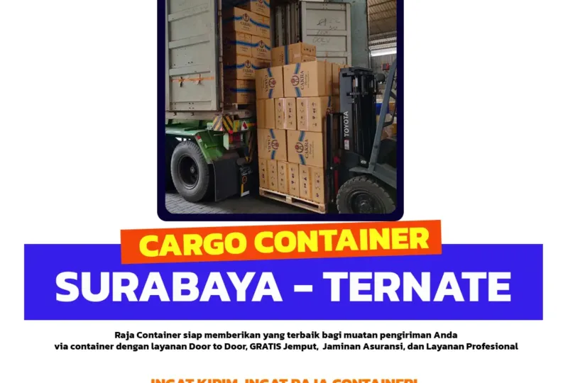 Cargo Container Surabaya Ternate