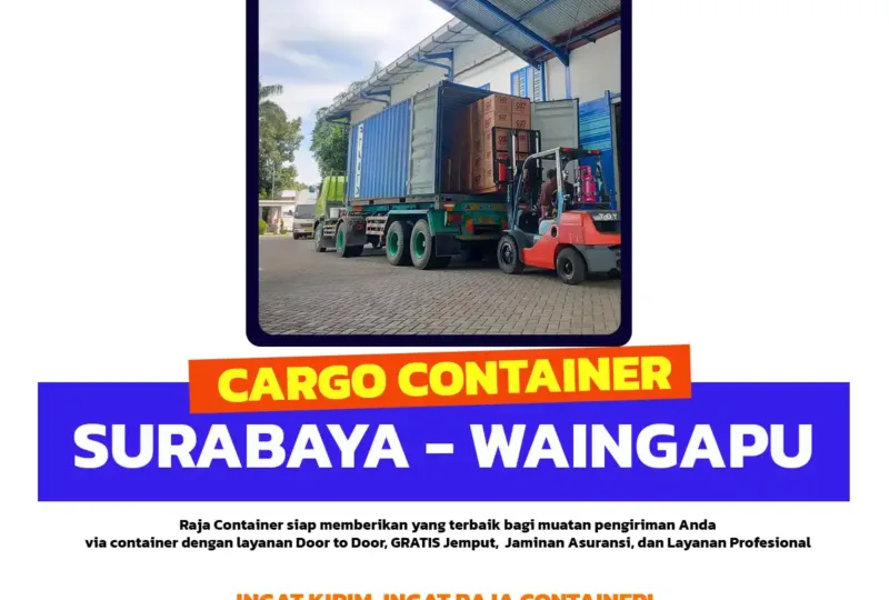 Cargo Container Surabaya Waingapu