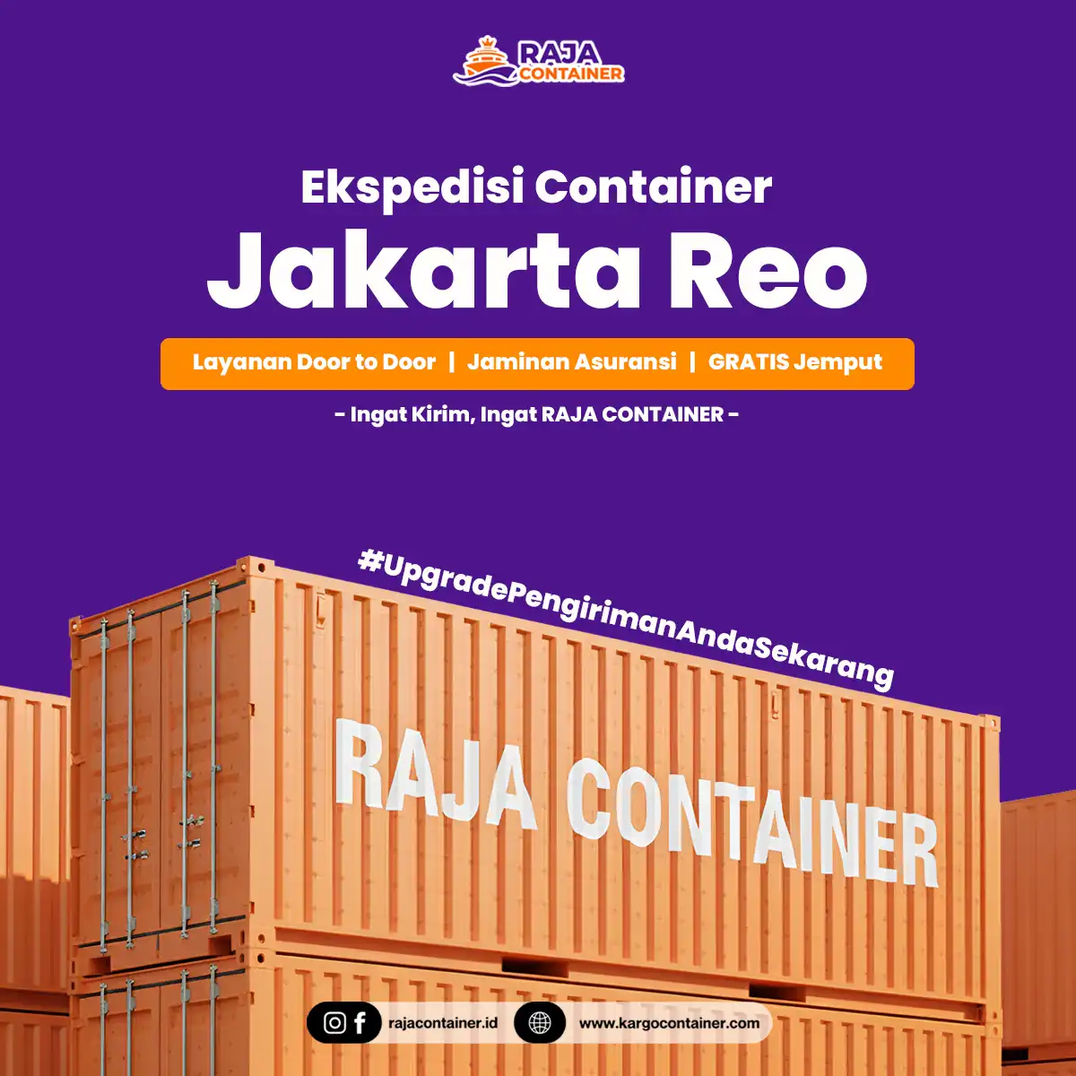 Ekspedisi Container Jakarta Reo