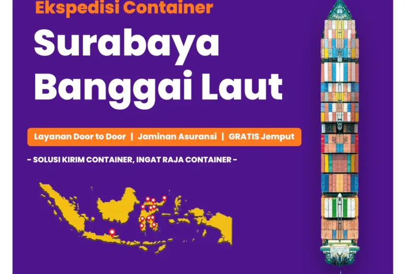 Ekspedisi Container Surabaya Banggai Laut