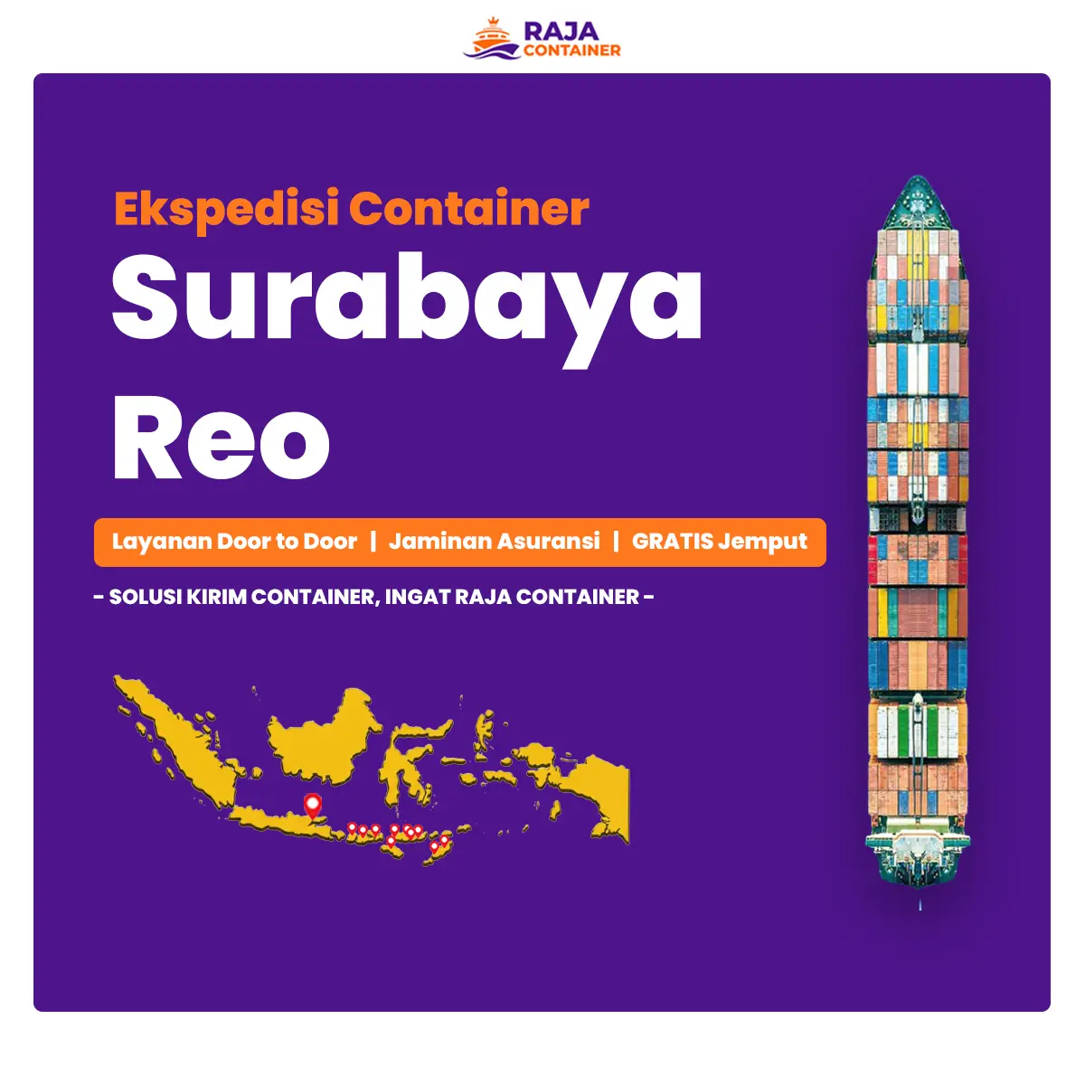 Ekspedisi Container Surabaya Reo