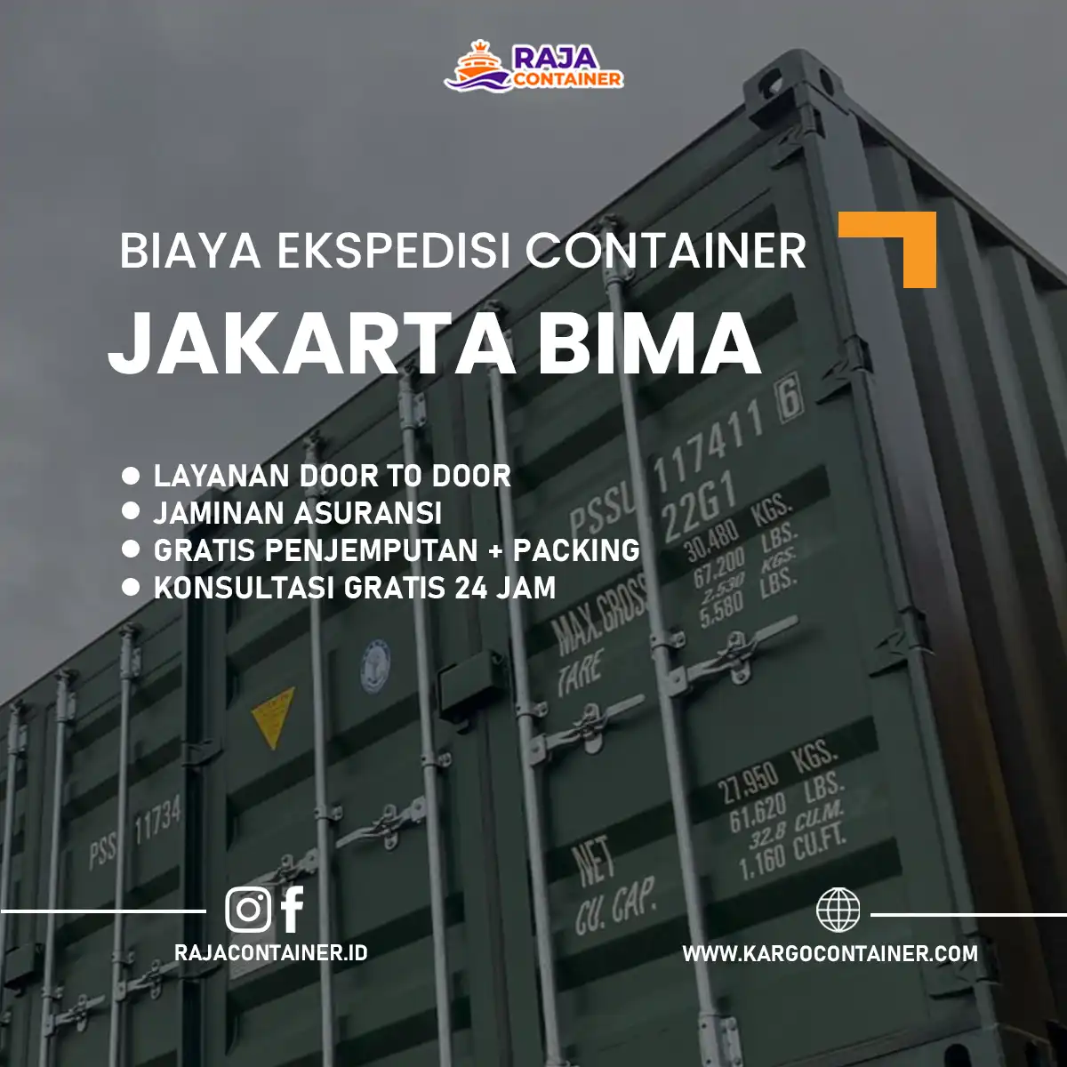Biaya Ekspedisi Container Jakarta Bima