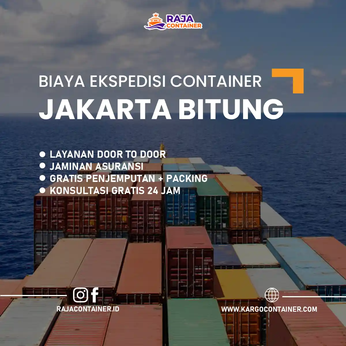 Biaya Ekspedisi Container Jakarta Bitung