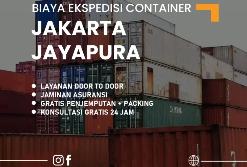 Biaya Ekspedisi Container Jakarta Jayapura